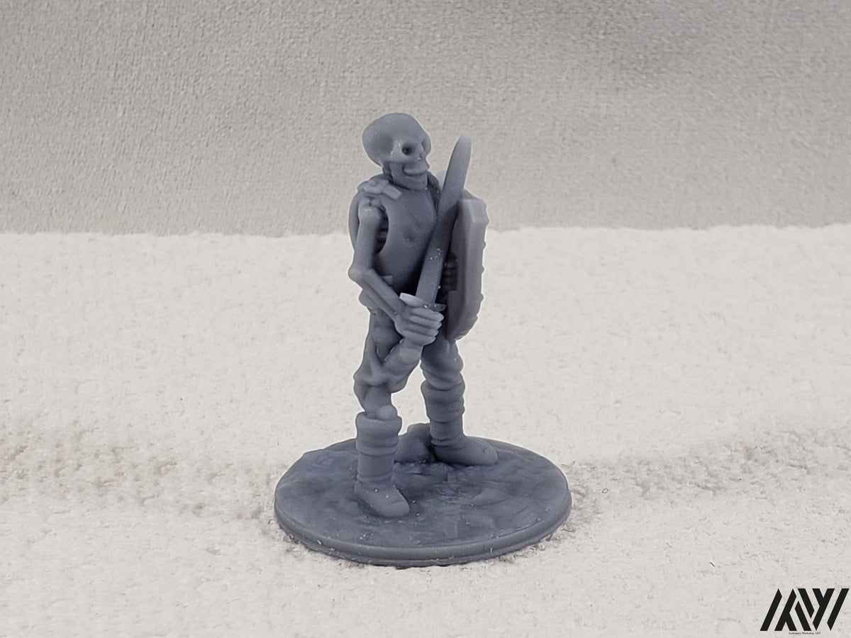 Skeleton with Sword and Shield