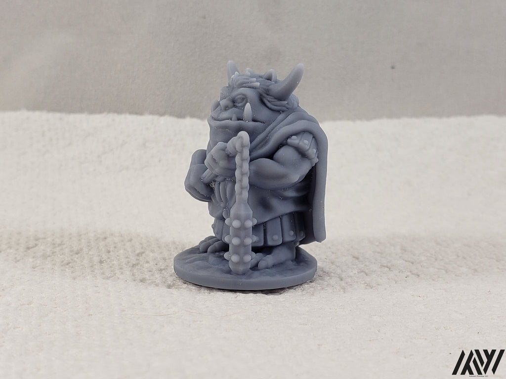 Goblinoid with Flail