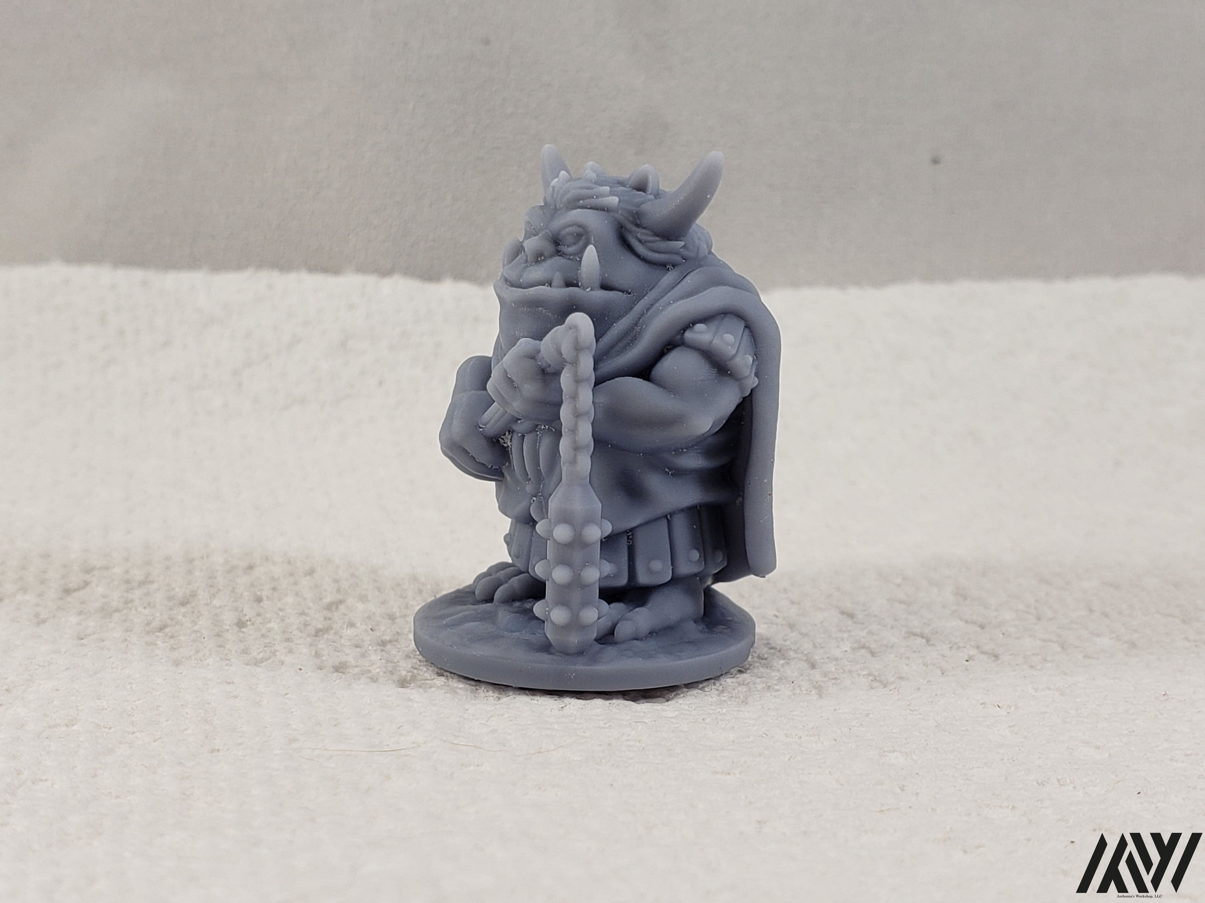 Goblinoid with Flail