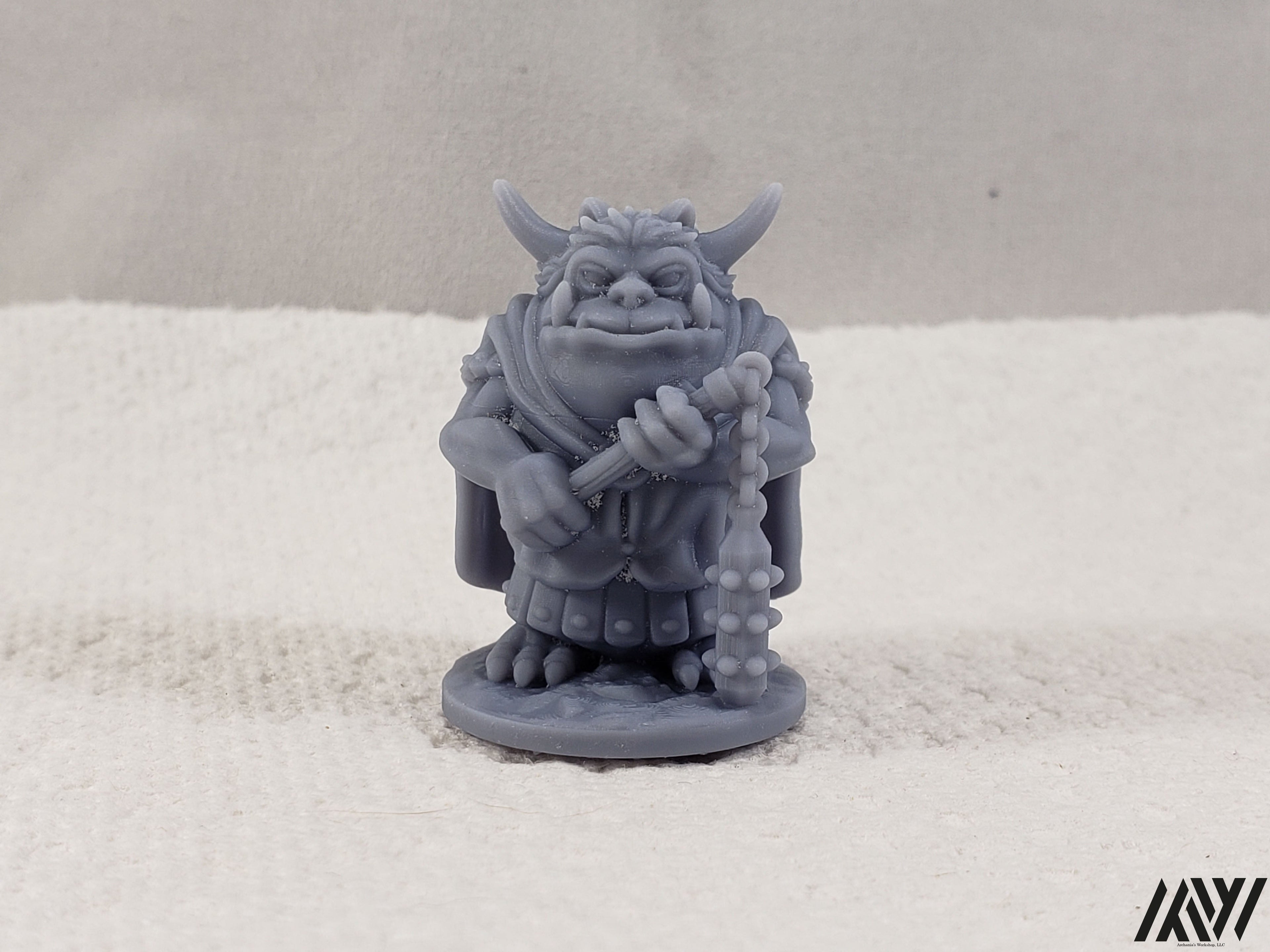 Goblinoid with Flail