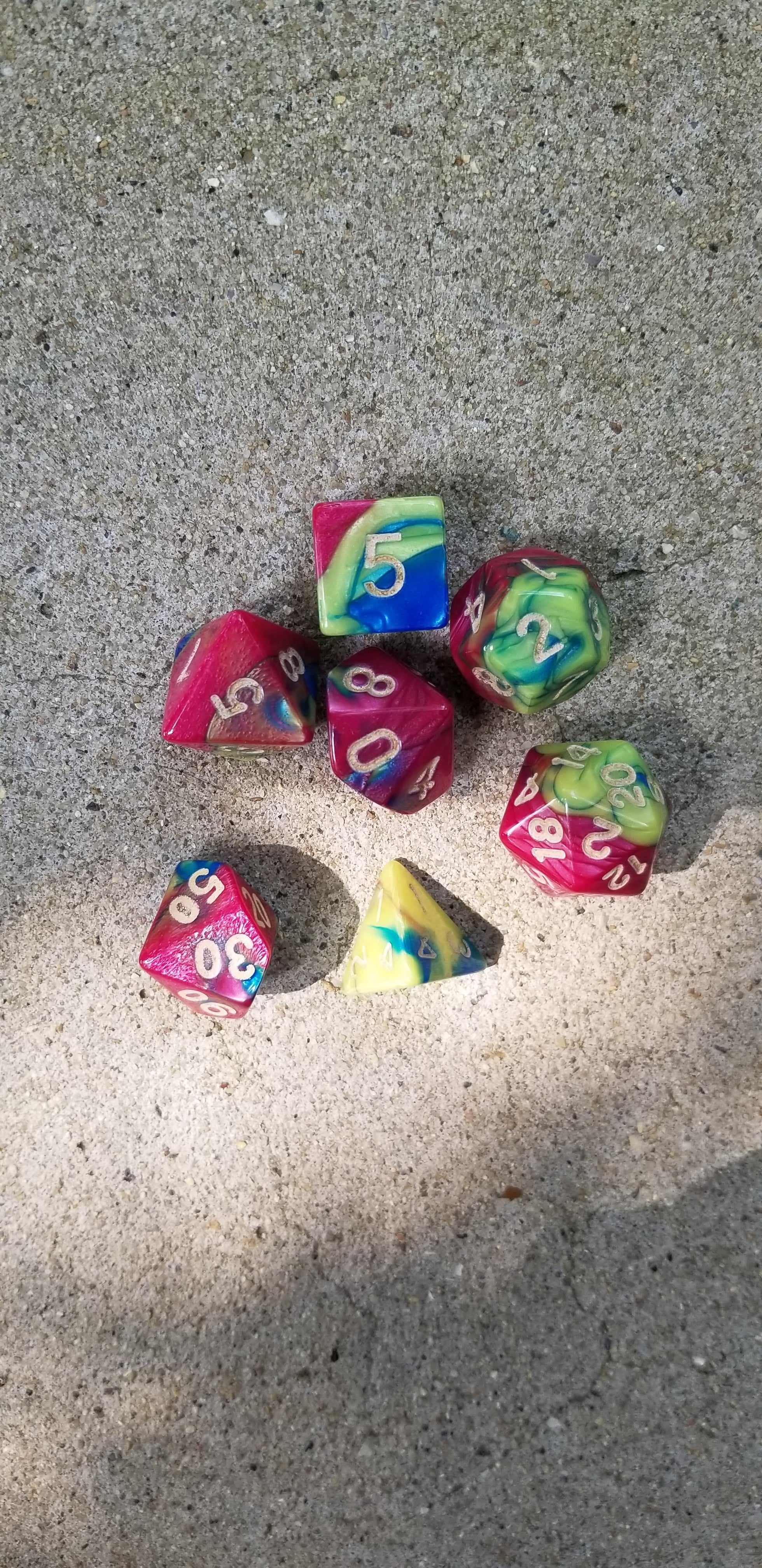 "The Macaw" 7-Dice Set BD1001