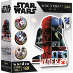 Trefl Wood Craft 160 Piece Wooden Puzzle - Star Wars - Darth Vader