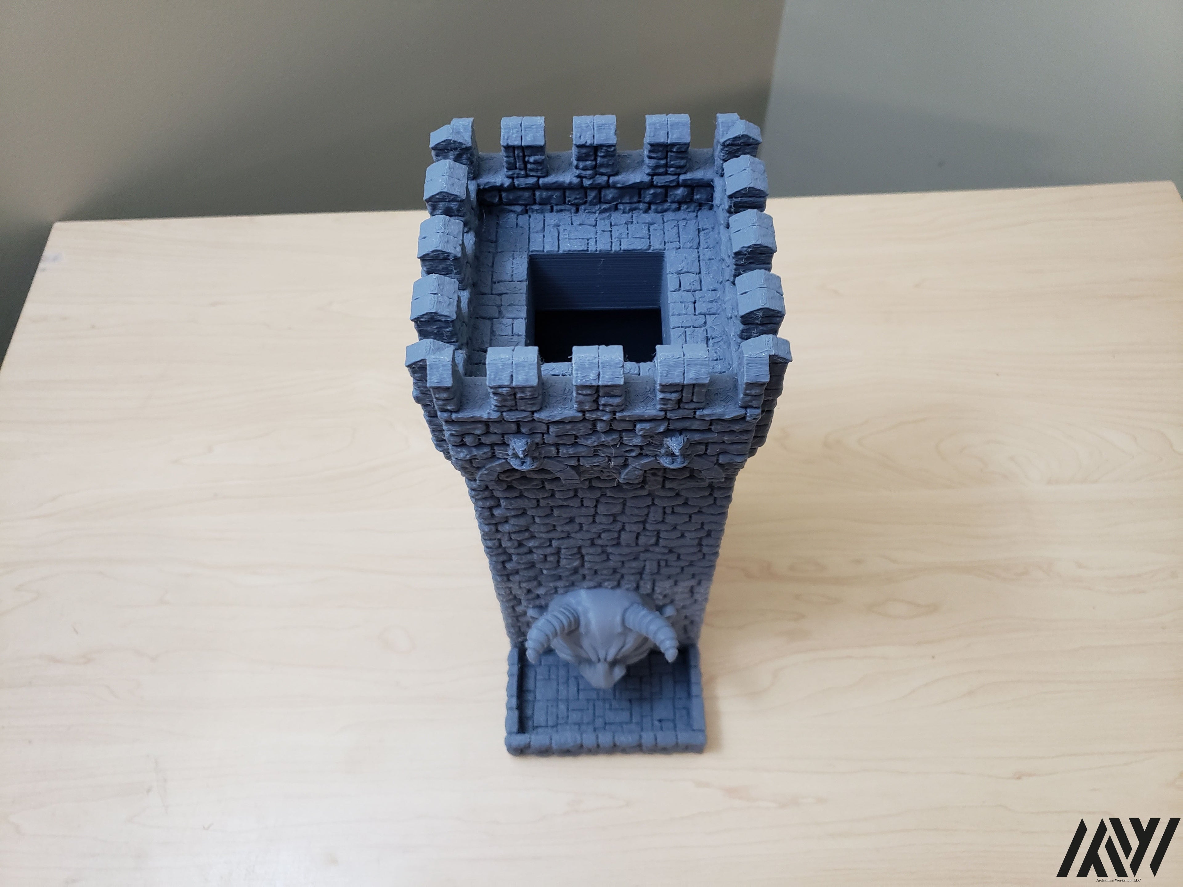 Demon Faced Dice Tower