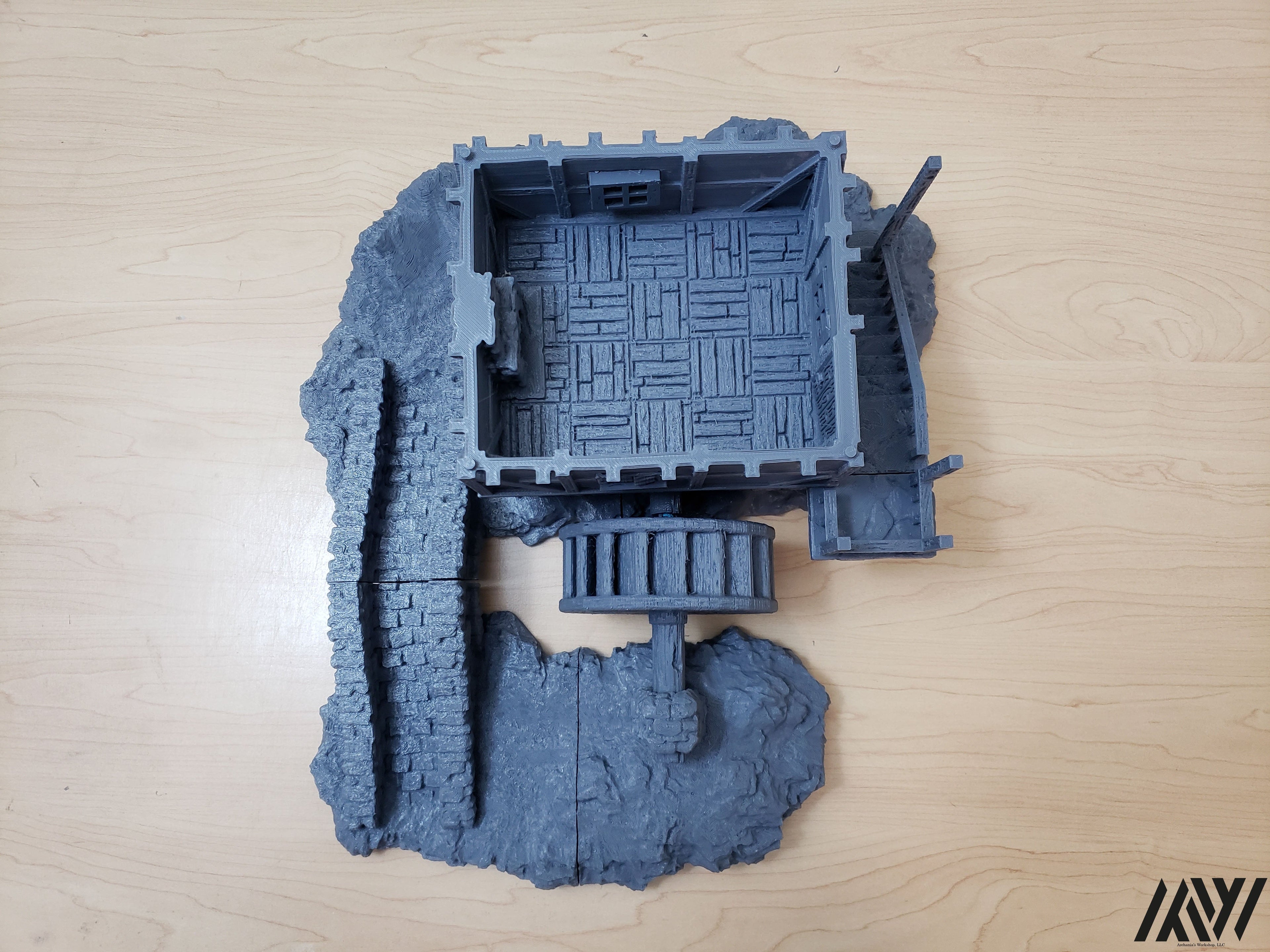 Water Mill without Base