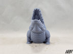Thrashing Croc Head