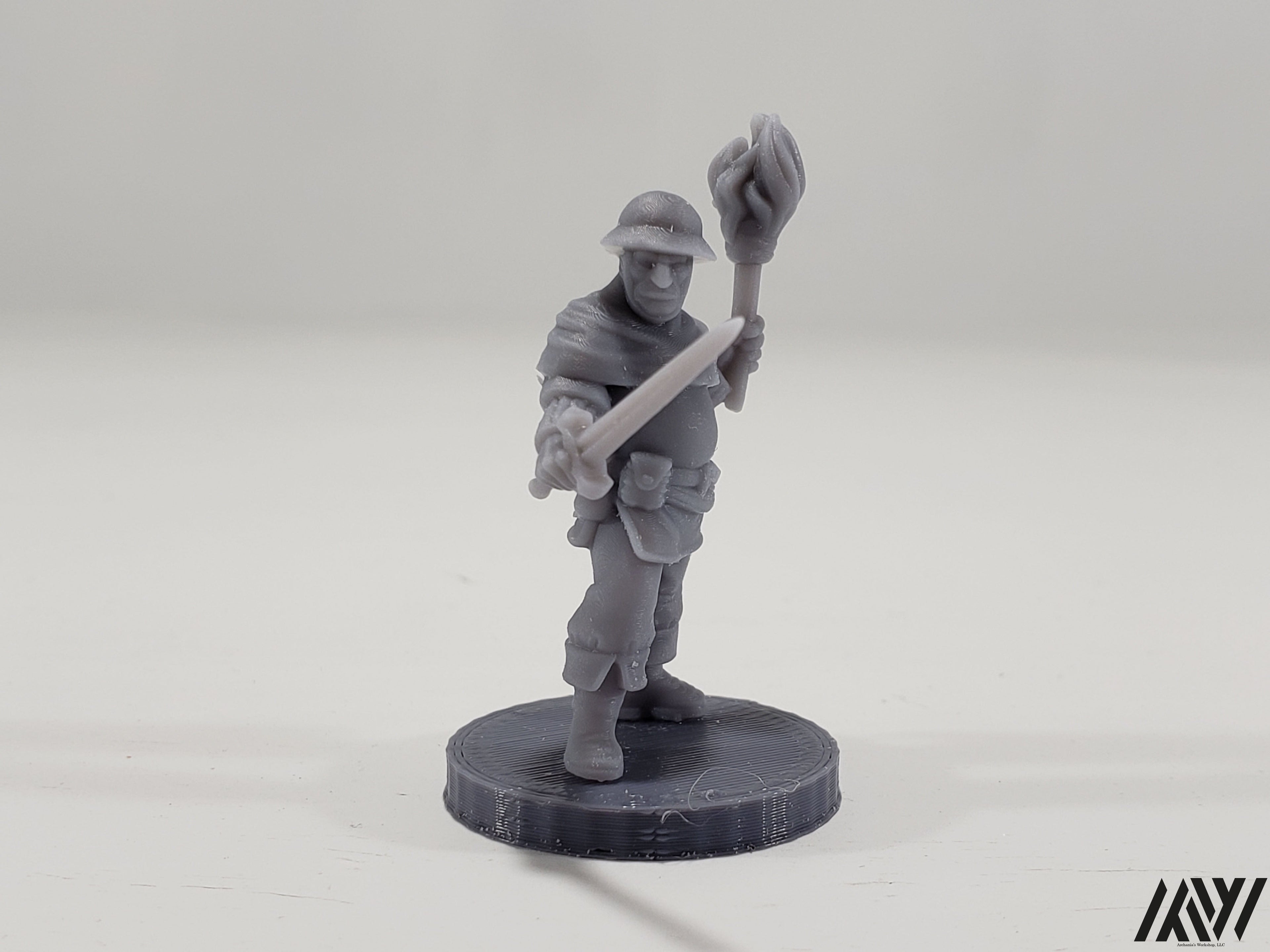 Town Guard with Torch 2