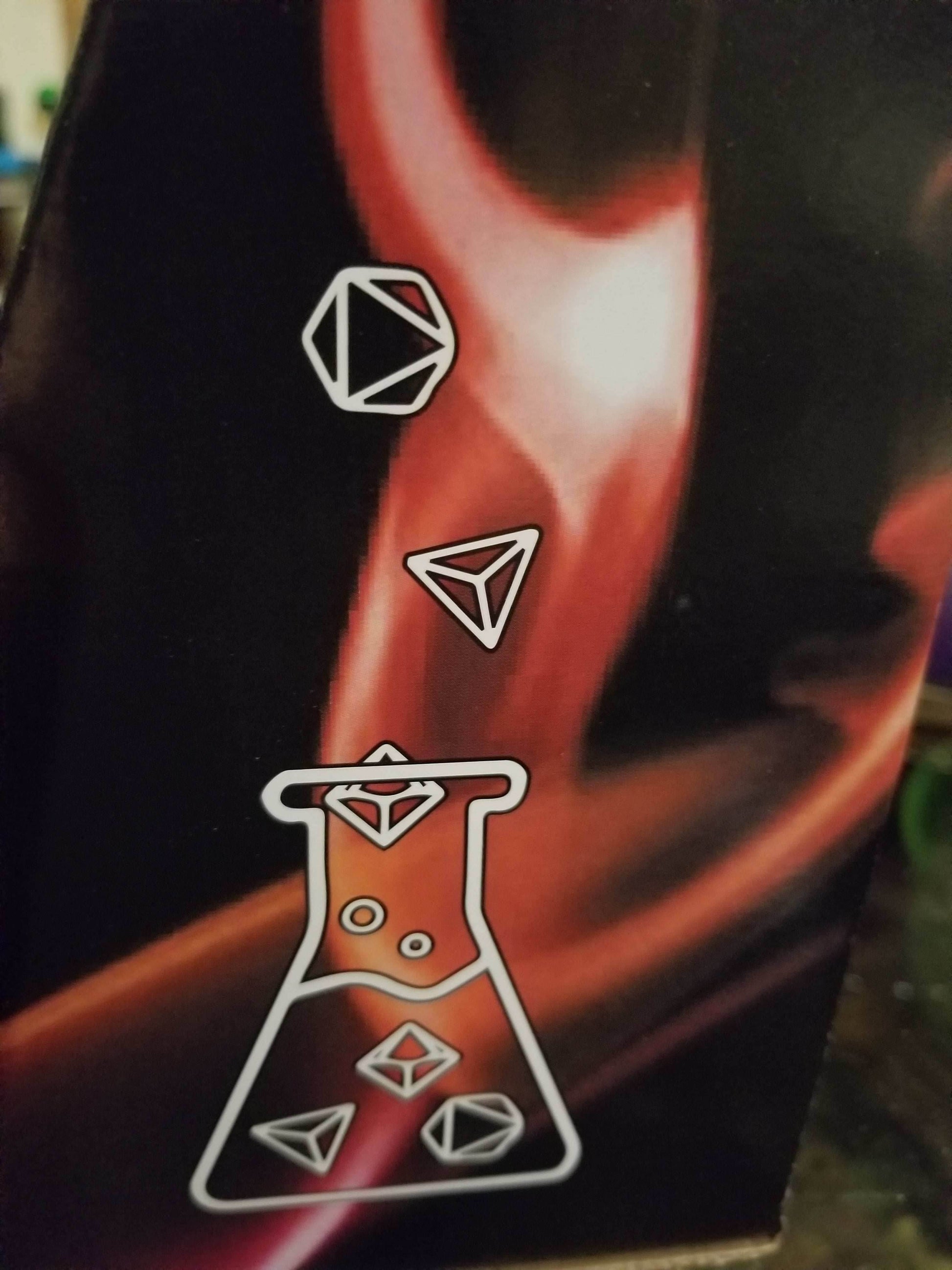 29977 Lab Dice Tube Display - 