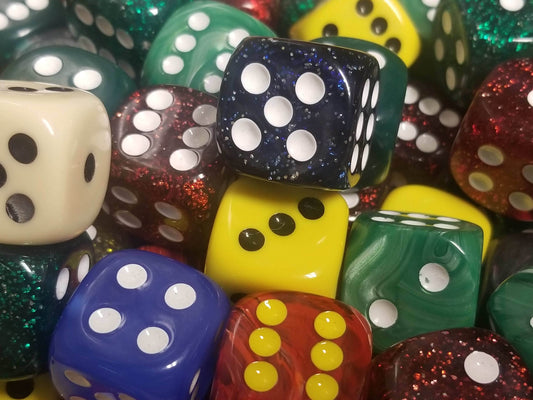 Factory-Second 25mm Assorted Colors d6 (Random color) - 