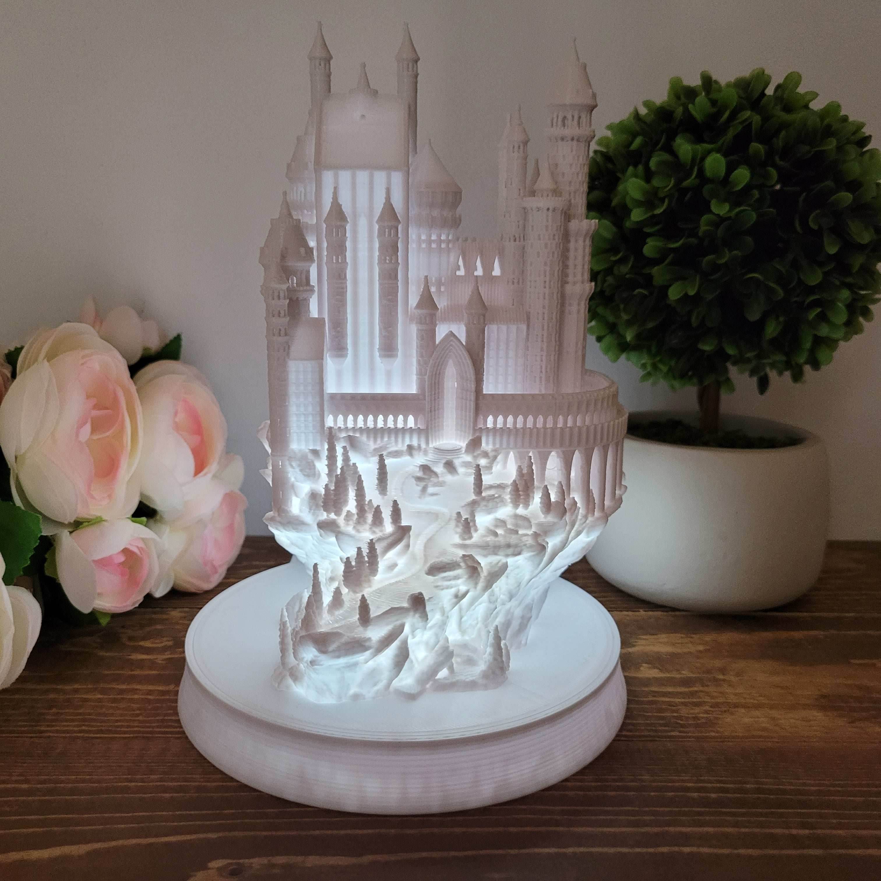 Tower Castle Music Night Light - Once Upon a Dream