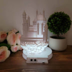 Tower Castle Music Night Light - Once Upon a Dream