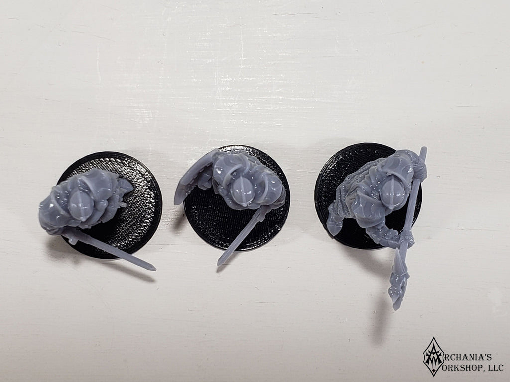 Blue Cap Guards Set