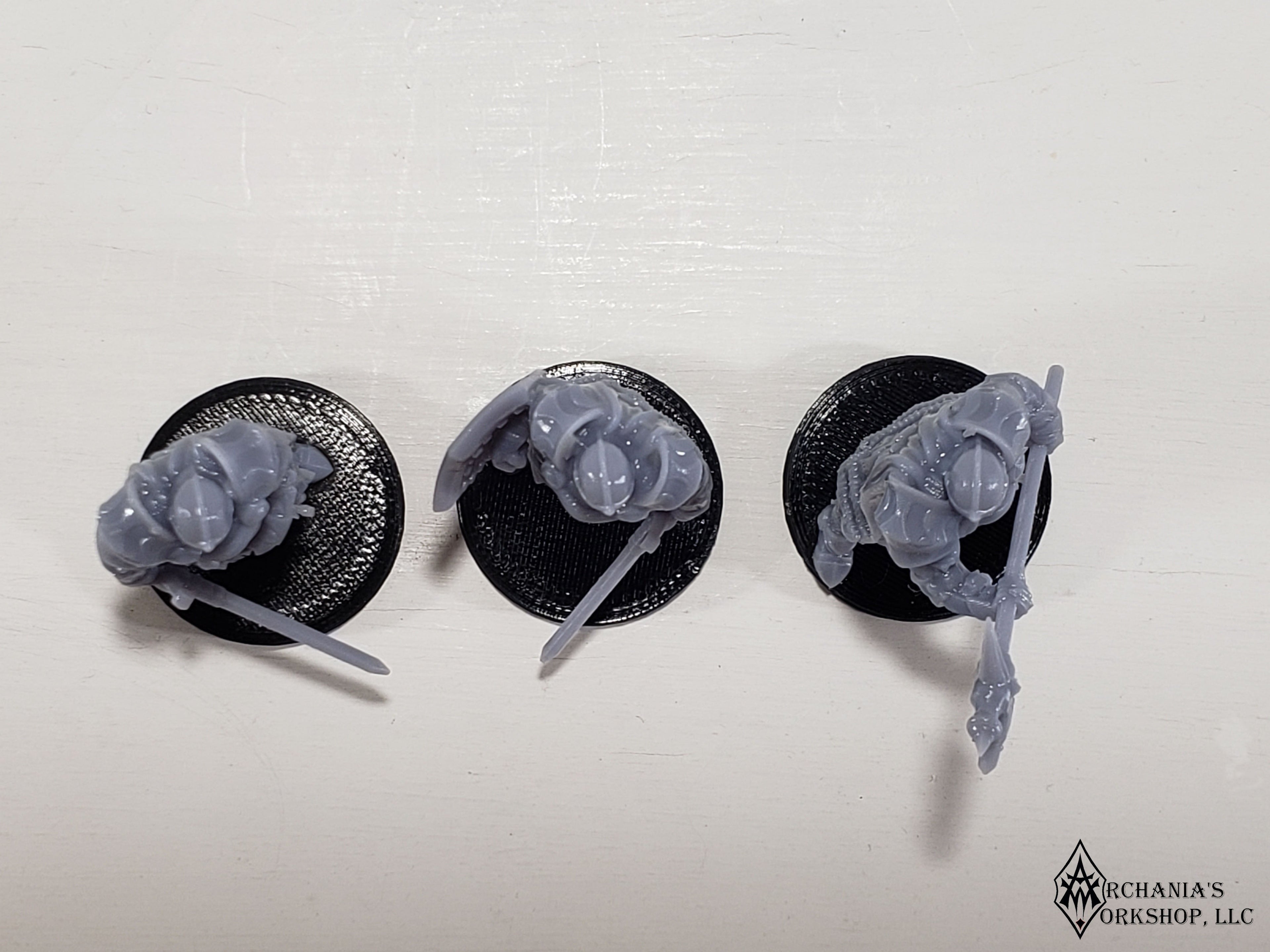Blue Cap Guards Set