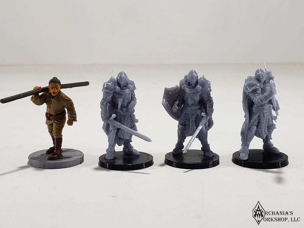 Blue Cap Guards Set