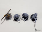 Blue Cap Guards Set
