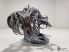 Black D20 Dragon