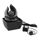 Mystic Crystal Indoor Zen Water Fountain - Black / EU