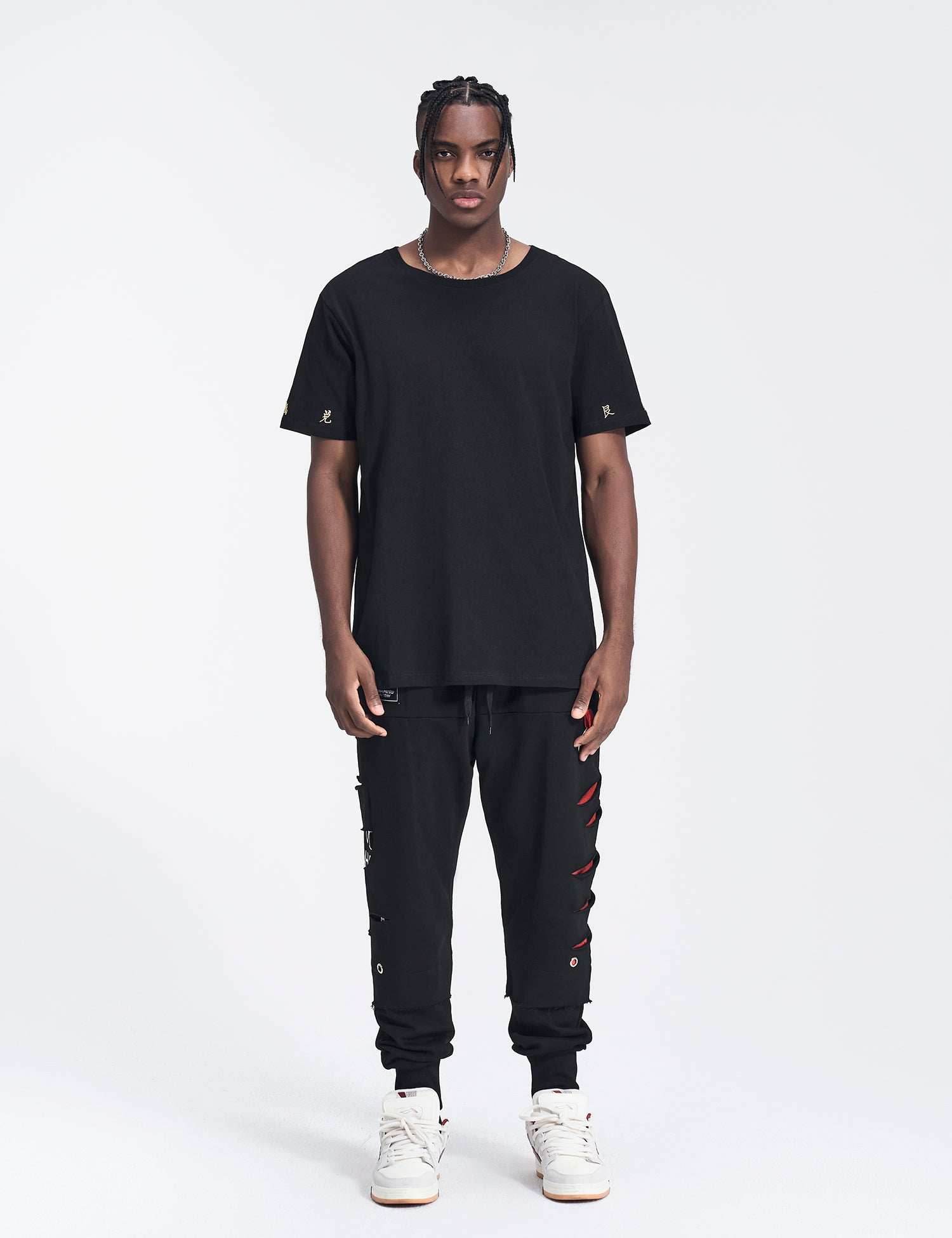 TBP2 Dragon Rebirth Embroidery Tee - Black / S