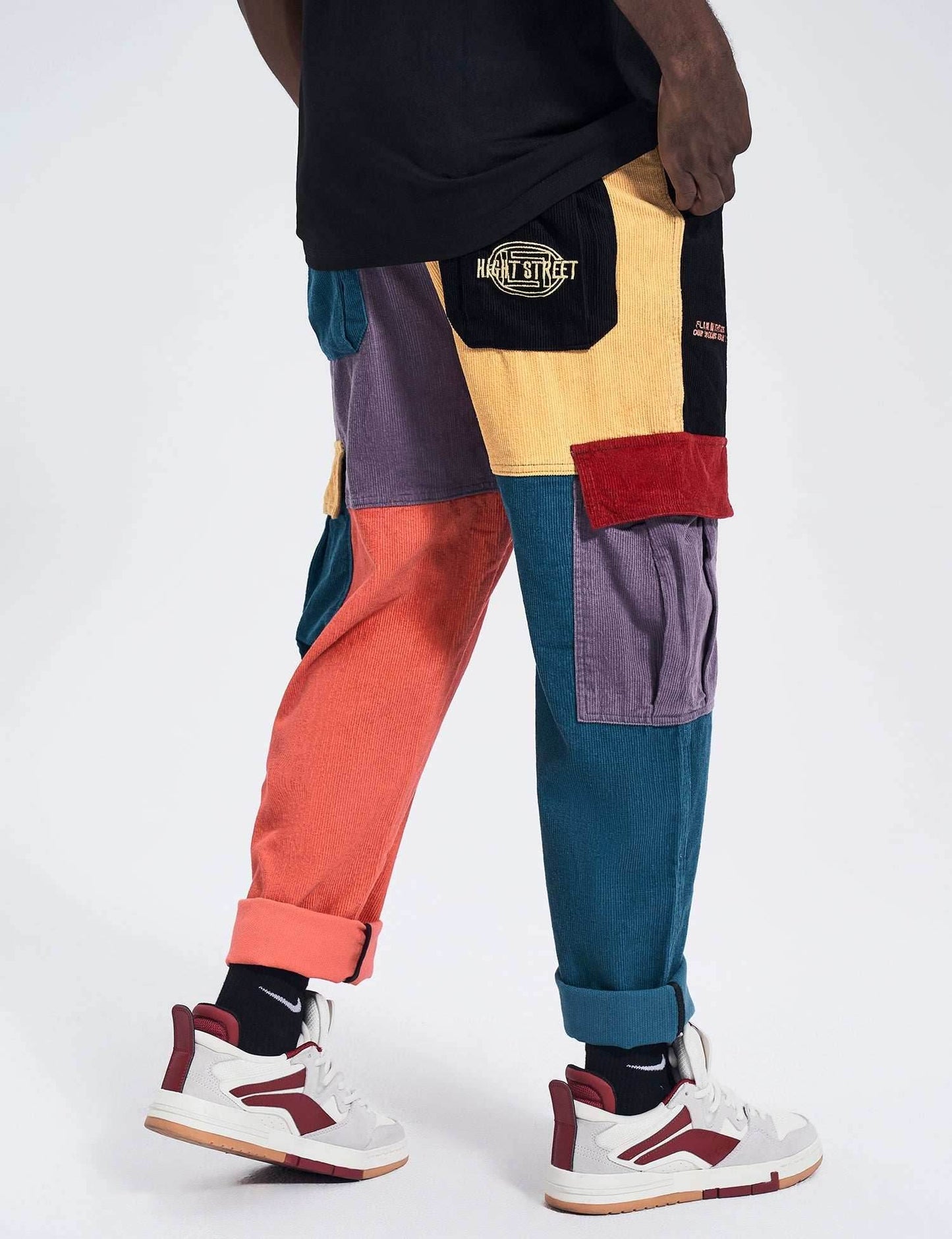 NP2 Urban Patchwork Cargo Pants - S