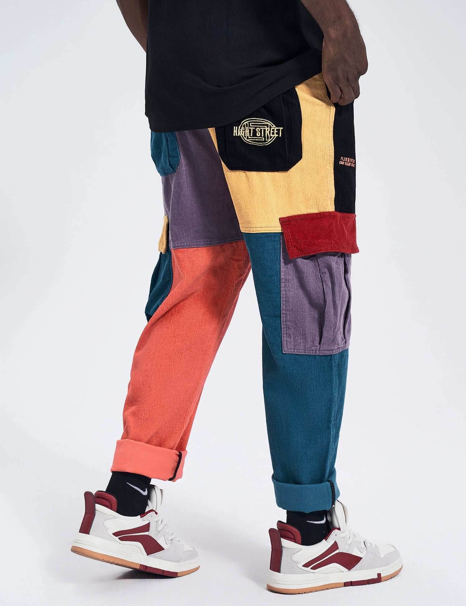 NP2 Urban Patchwork Cargo Pants - S