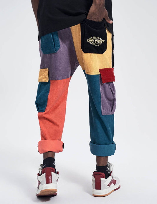 NP2 Urban Patchwork Cargo Pants - S