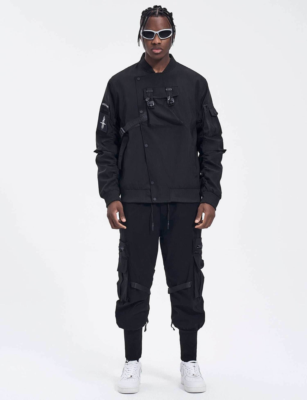 DuskJ6 Scar Slash Bomber Jacket - S