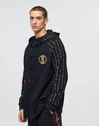 NH2 Rising Oceans Japanese Hoodie - Black / S