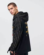 NH2 Rising Oceans Japanese Hoodie - Black / S