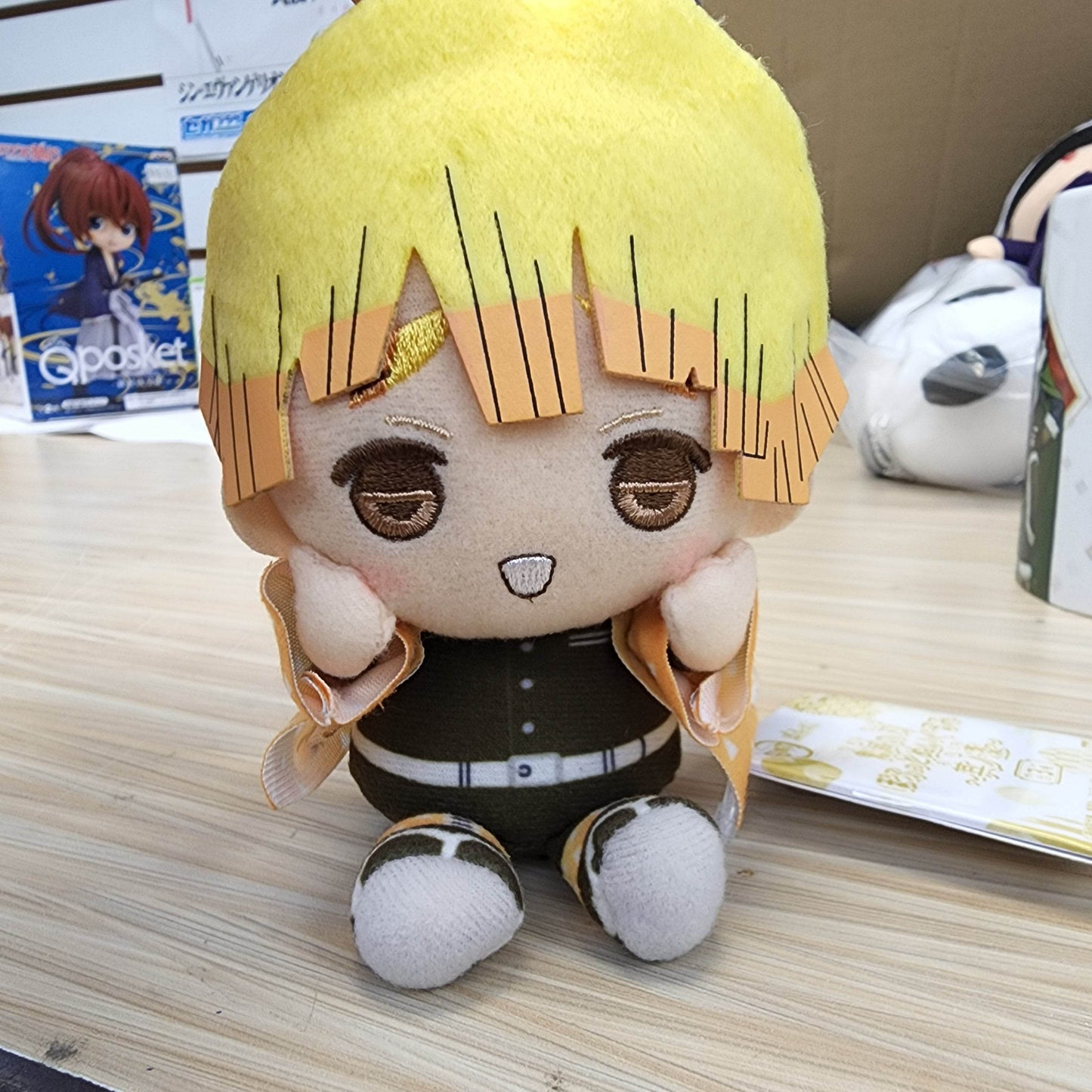 Demon Slayer Kimetsu No Yaiba Bofuto Meigurumi Plush Zenitsu Agatsuma (Japanese Market) - 