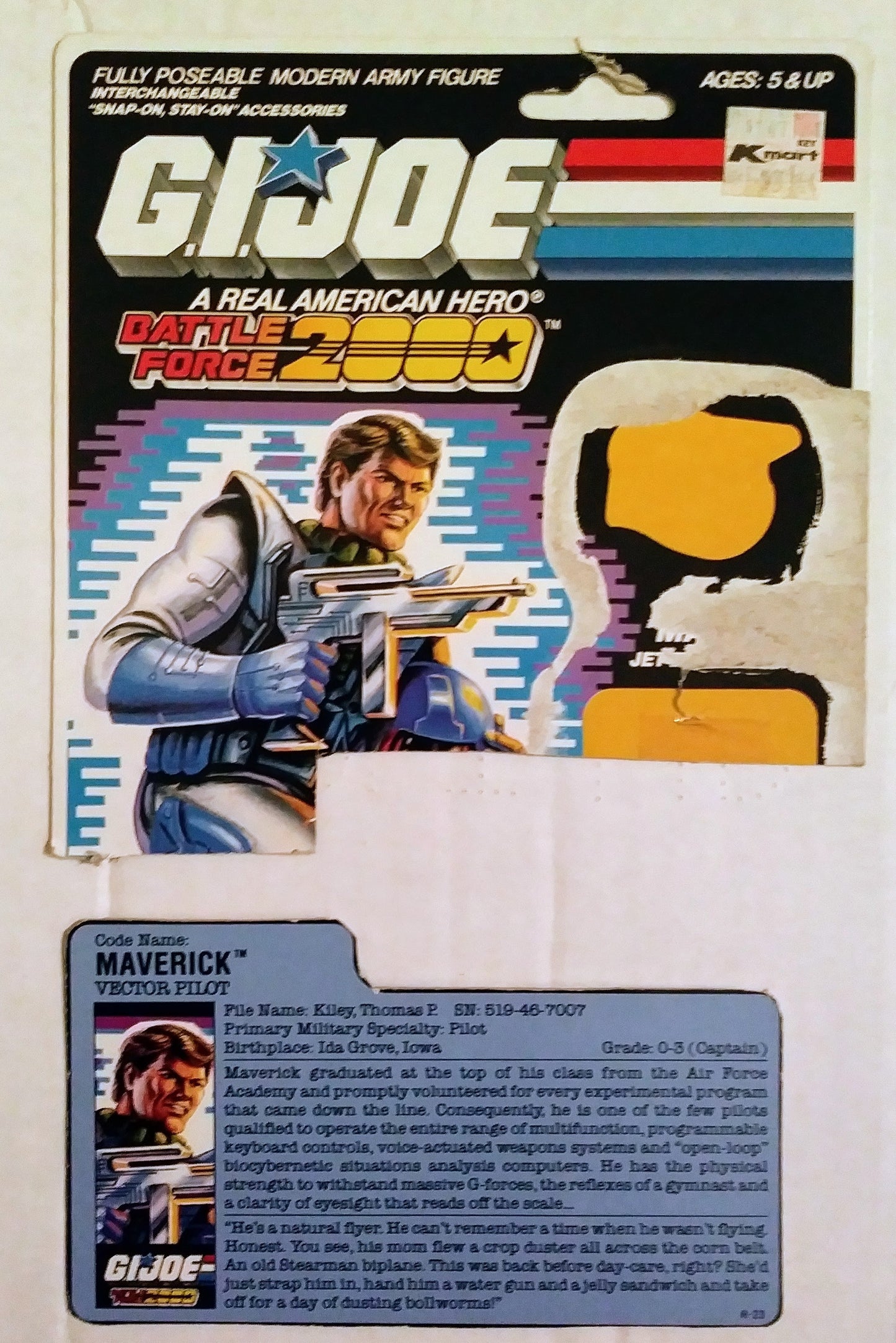 G.I. Joe action figure - Maverick (Vector Pilot)