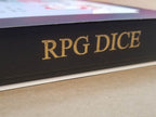 (Resin) 7-Dice Sets Gift Box | 5 Sets, Different Colors, Dungeons & Dragons Dice - 