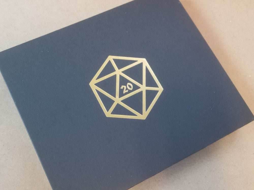 (Acrylic) 7-Dice Sets Gift Box | 5 Sets, Different Colors, Dungeons & Dragons Dice - 