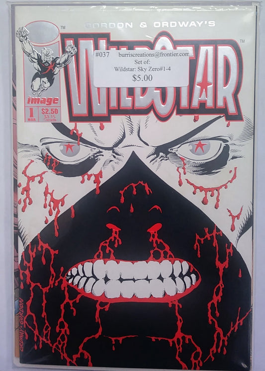 Comic Book Set: Wildstar: Sky Zero #1-4, Image Comics