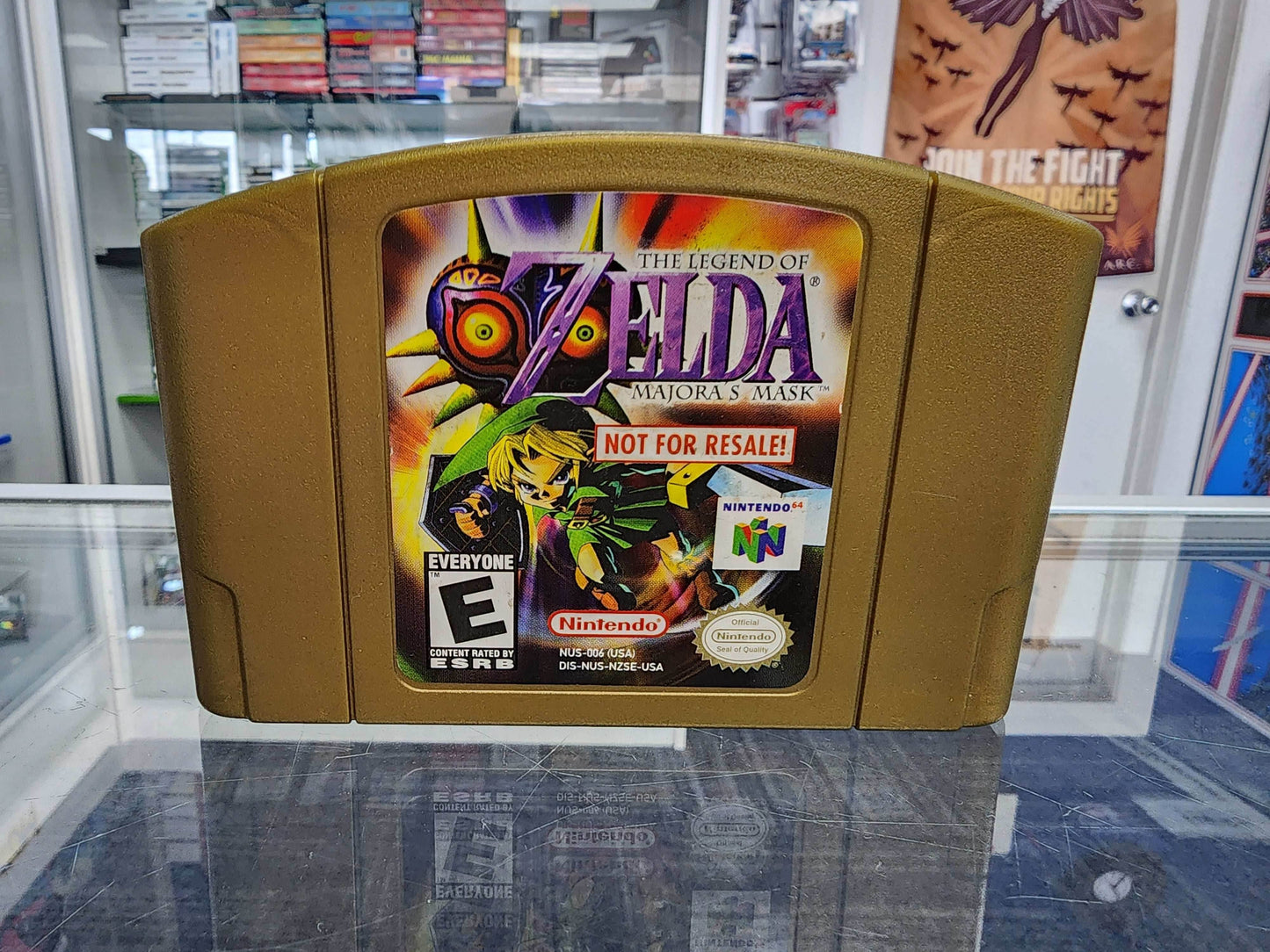 The Legend of Zelda: Majora's Mask [Not For Resale Variant] (Nintendo 64) - Game Only