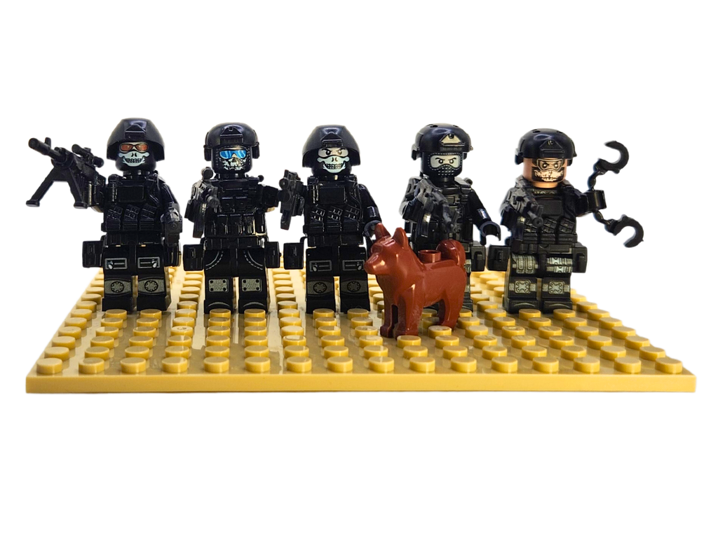 Valor Guard - Black OPs Capture Team - 6 Man Team - Mil-Blox