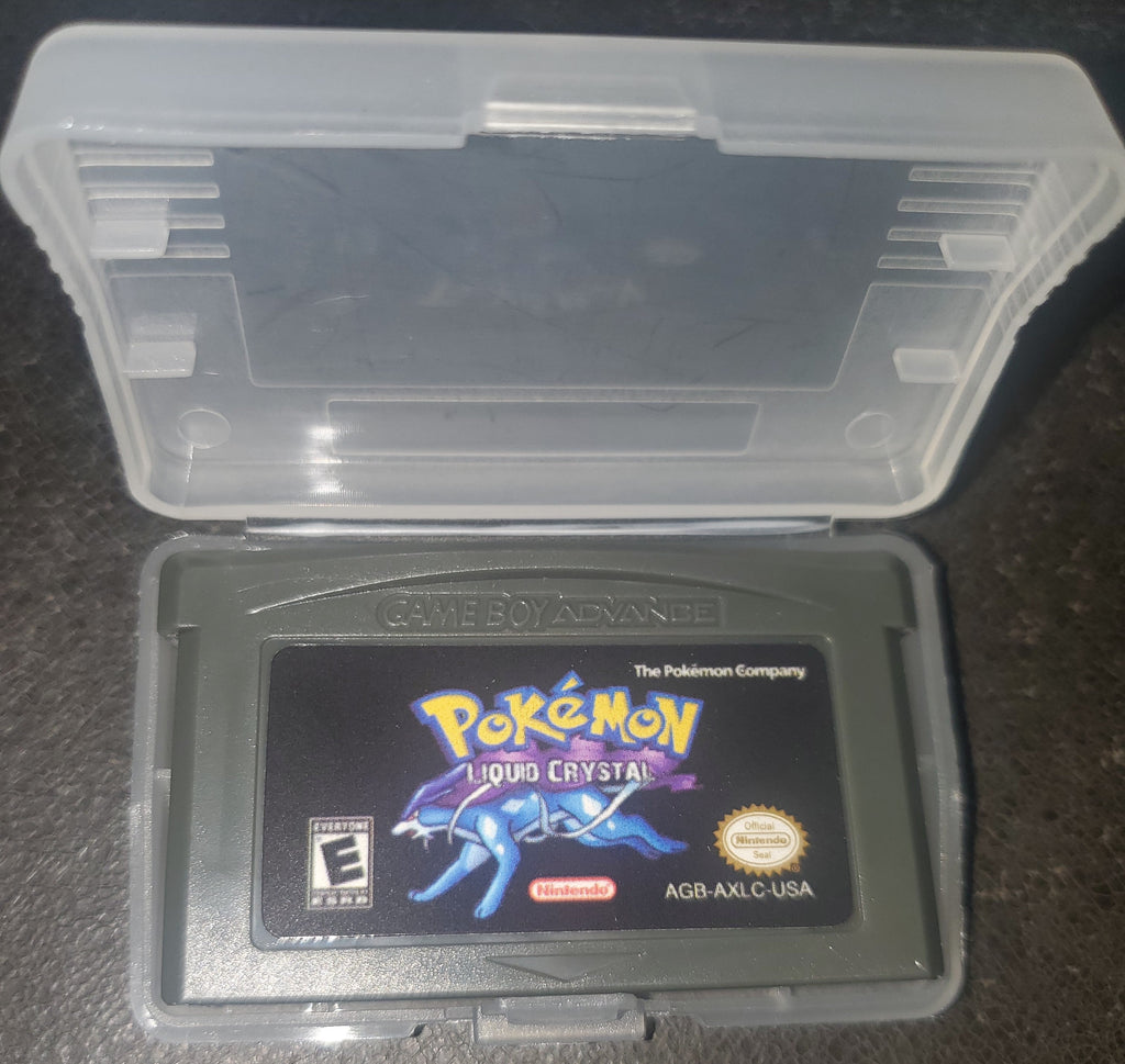 Pokemon Liquid Crystal GBA ROM Hack Video Game Custom Gameboy Advance