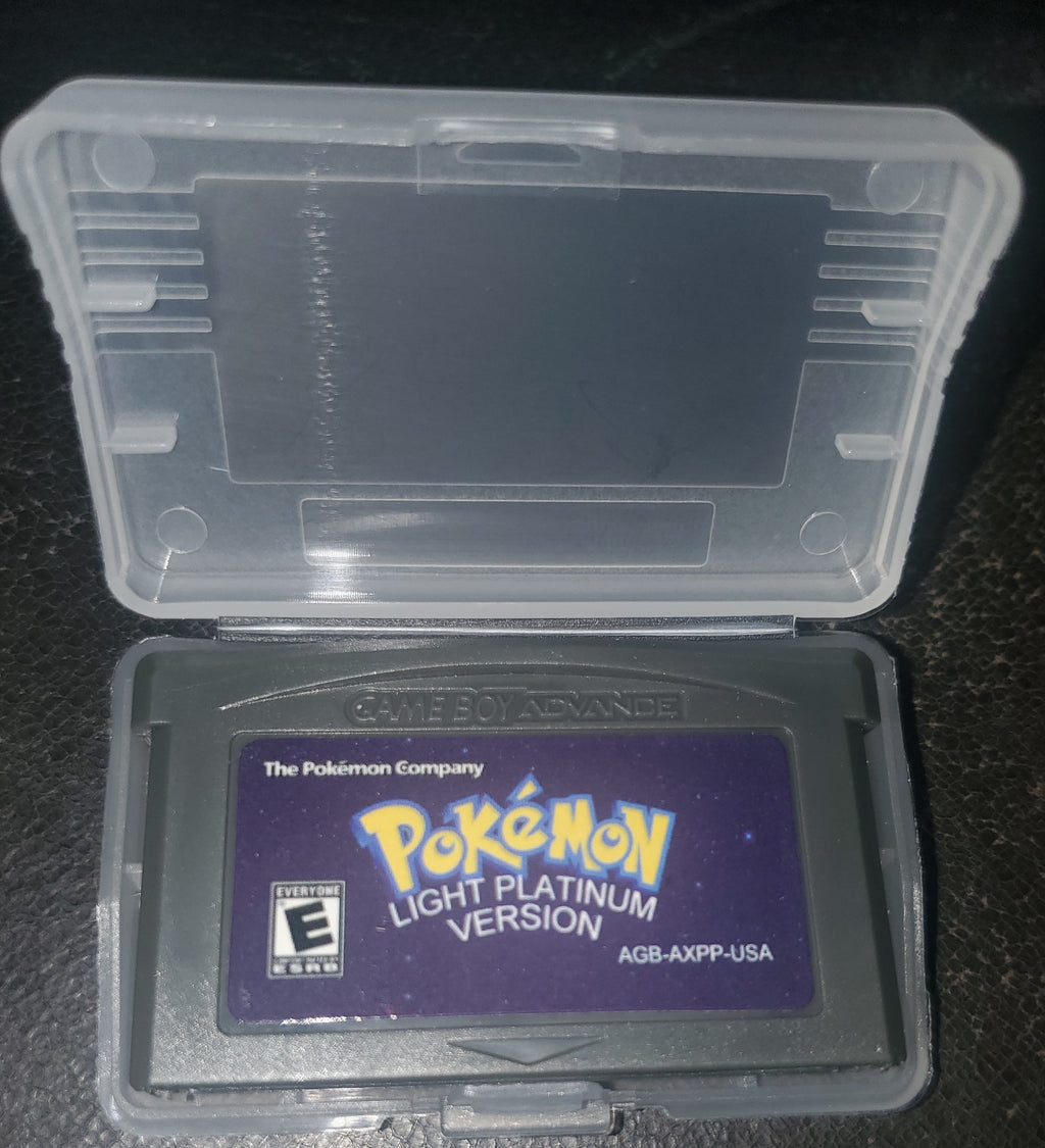 Pokemon Light Platinum GBA ROM Hack Video Game Custom Gameboy Advance