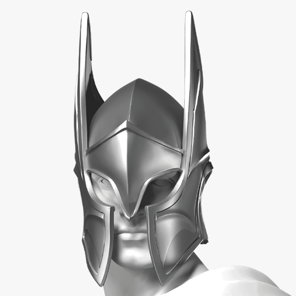 Batman: Champion of Gotham City Statue — Silver Edition - 
