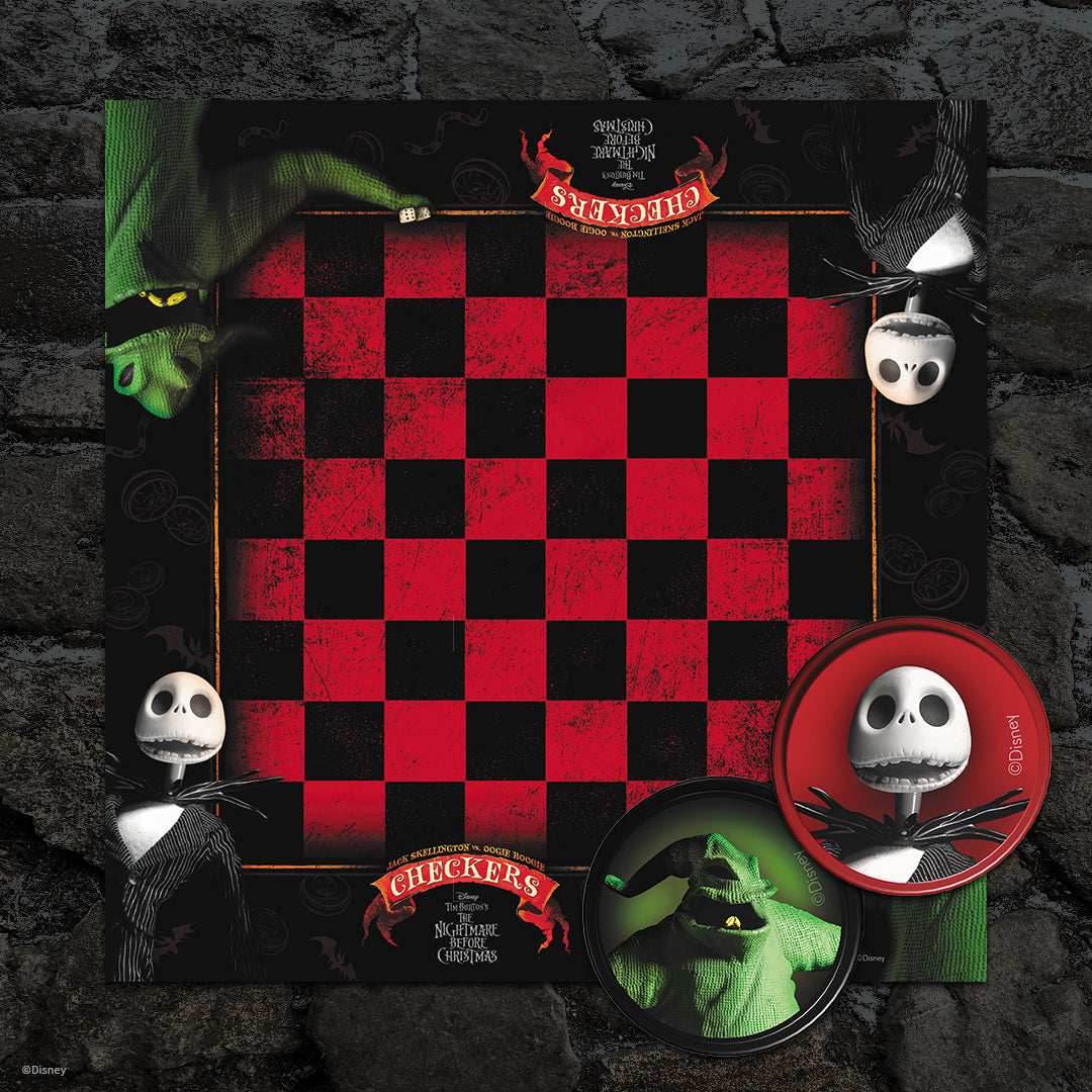 Checkers: Disney Tim Burton The Nightmare Before Christmas - 