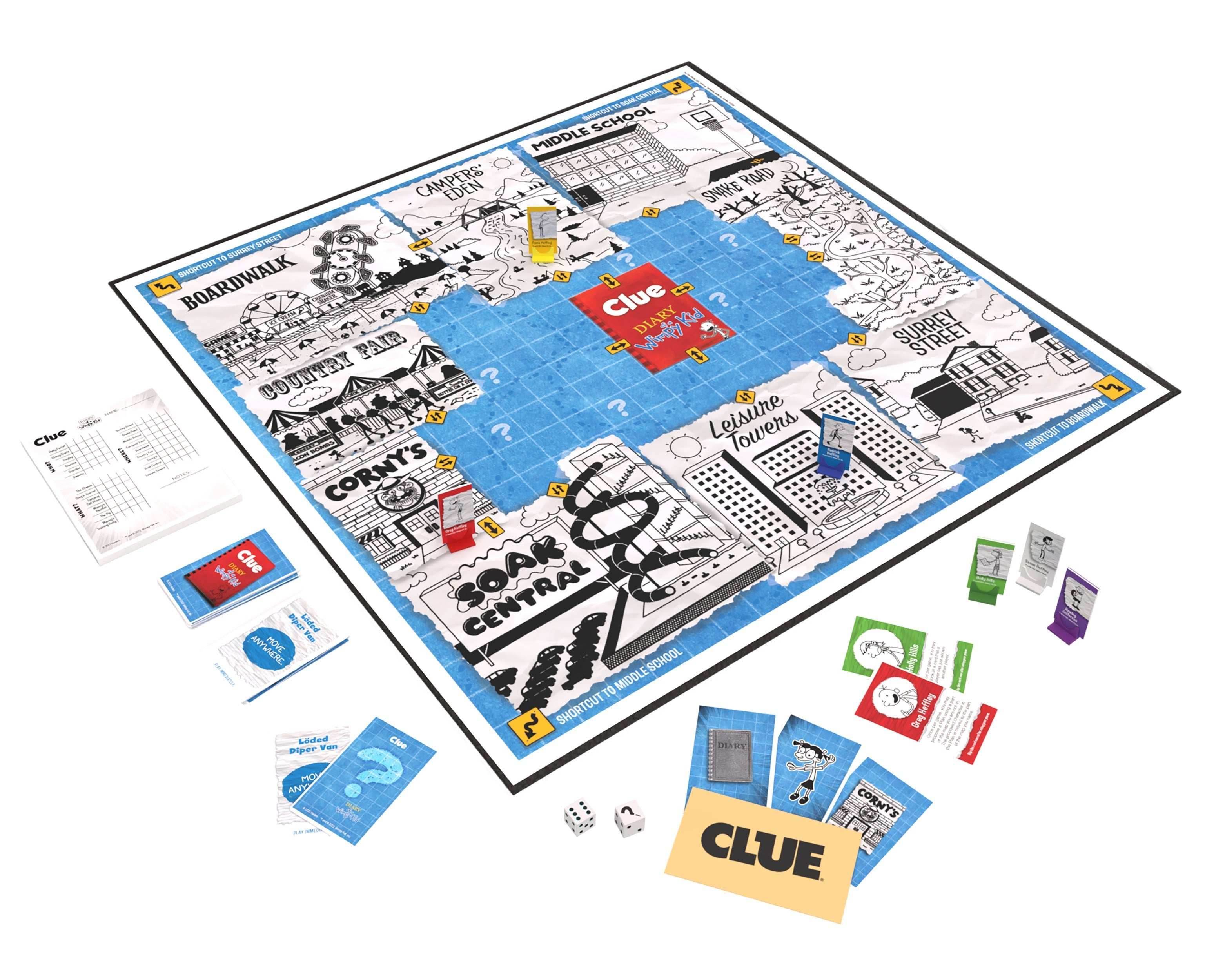 Clue: Diary of a Wimpy Kid - 