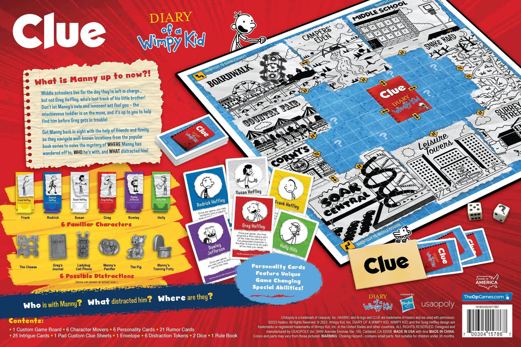 Clue: Diary of a Wimpy Kid - 