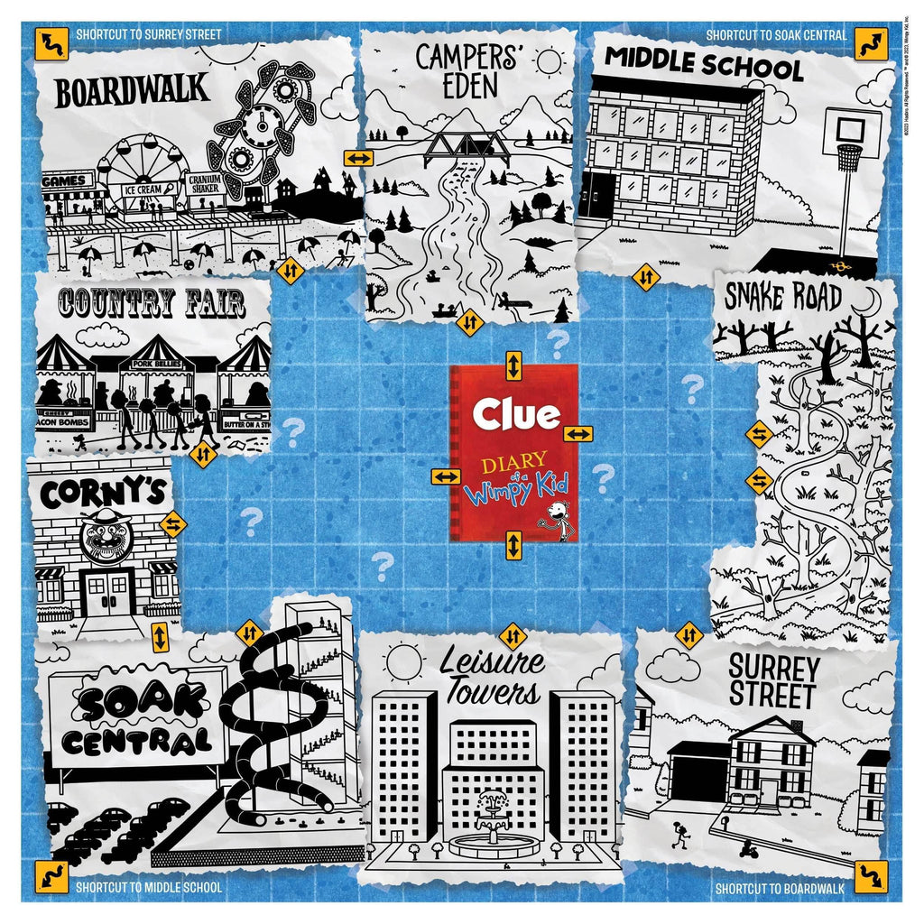 Clue: Diary of a Wimpy Kid - 