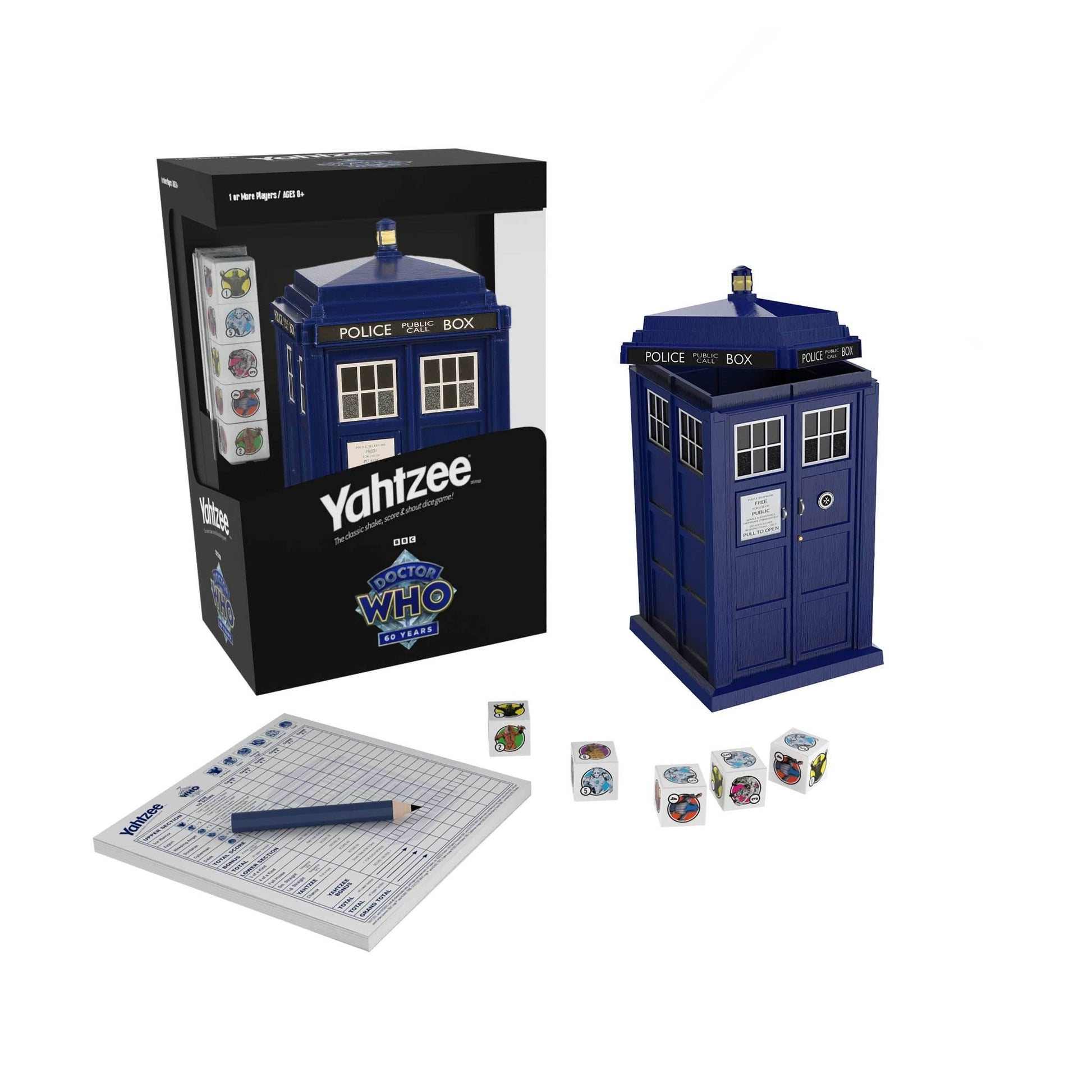 YAHTZEE®: Doctor Who TARDIS 60th Anniversary - 