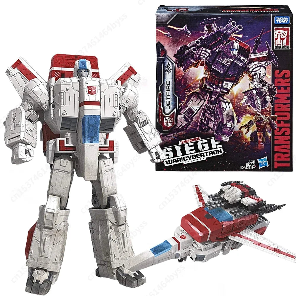 2024 reissue Transformers WFC Siege Jetfire Toys Cybertron Commander WFC-S28 Reprint Jetfire Action Figure Toy Gift Collection