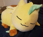 Pokemon Center Leafeon Sleeper Plush Eeveelutions Plush Rare Authentic