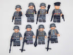 WWII - German Army 8 Man Squad - Mil-Blox