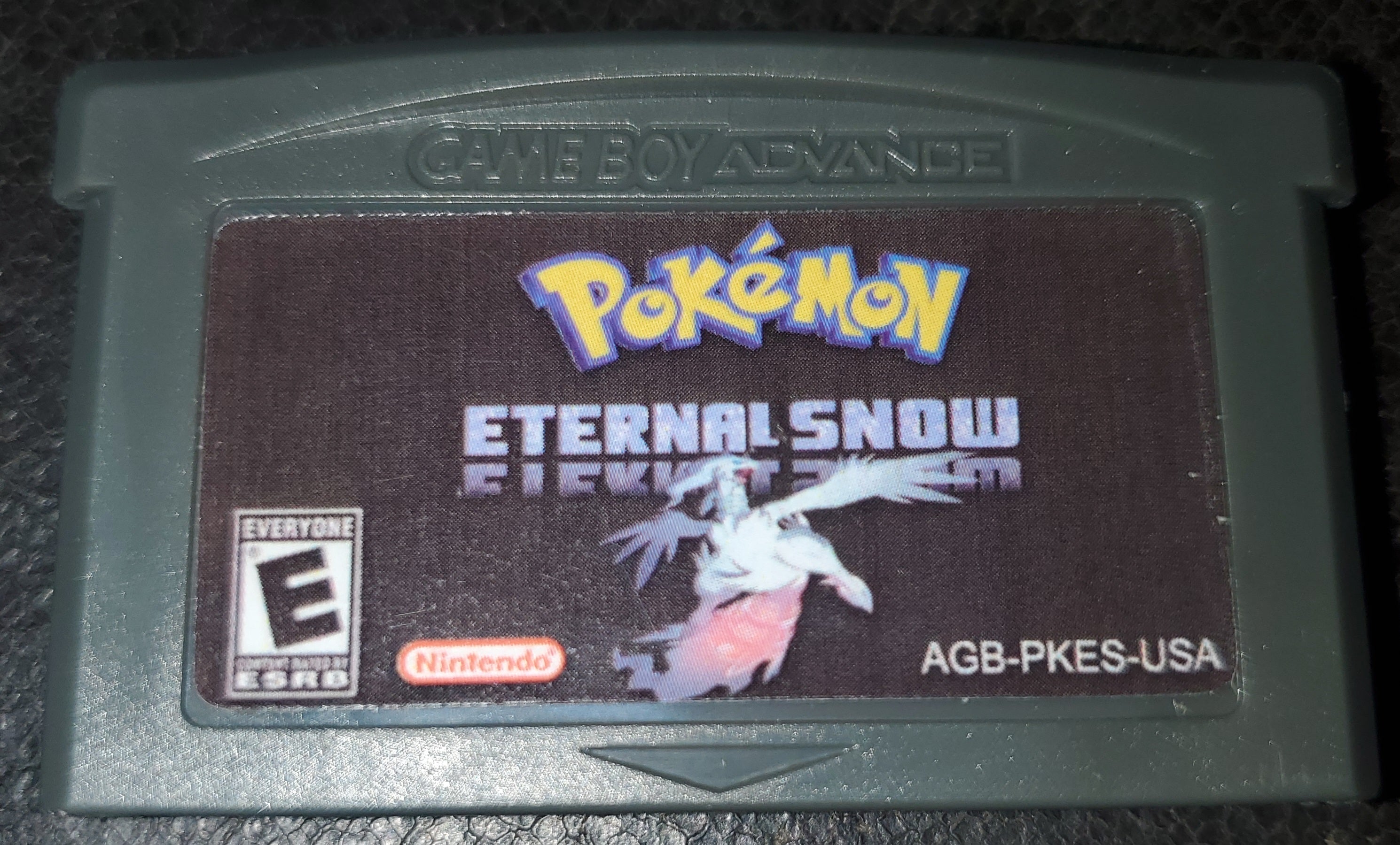Pokemon Eternal Snow GBA ROM Hack Video Game Custom Gameboy Advance
