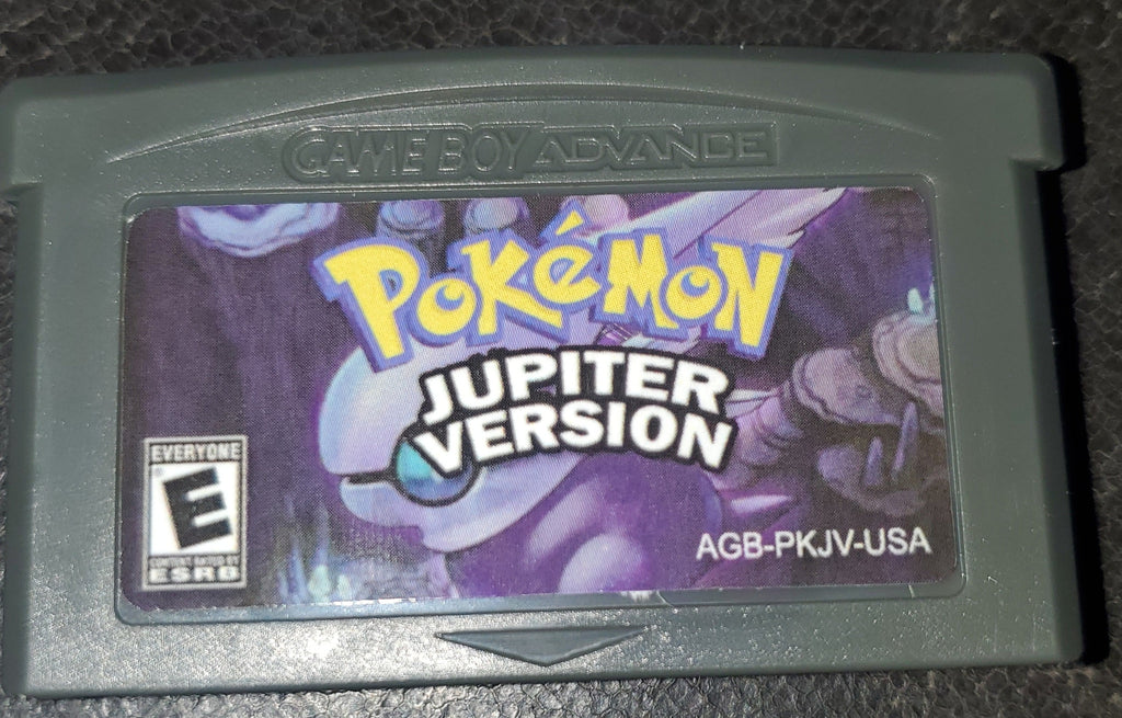 Pokemon Jupiter GBA ROM Hack Video Game Custom Gameboy Advance