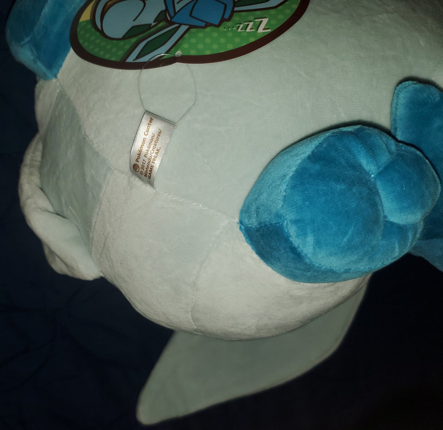 Pokemon Center Glaceon Sleeper Plush Eeveelutions Plush Rare Authentic