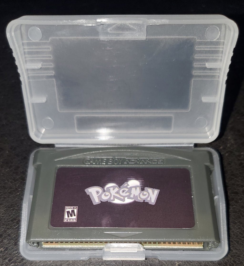 Pokemon Creepy Black GBA ROM Hack Video Game Custom Gameboy Advance