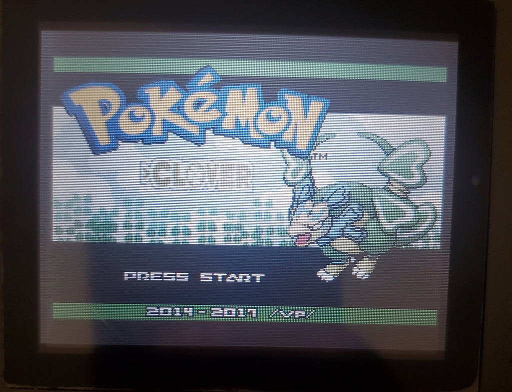 Pokemon Clover GBA ROM Hack Video Game V 1.3.3 Custom Gameboy Advance